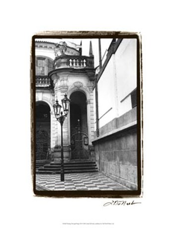 Passing through Prague III by Laura Denardo art print