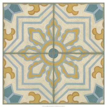 No Embellish* Old World Tiles III by Chariklia Zarris art print