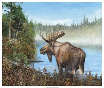 At River&#39;s Edge II by Kevin Daniel art print