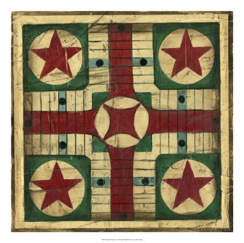 Antique Parcheesi by Ethan Harper art print