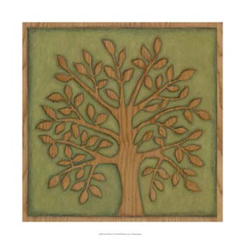 Arbor Woodcut I by Megan Meagher art print