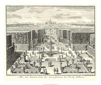 Fountains of Versailles I by Joseph Decker art print