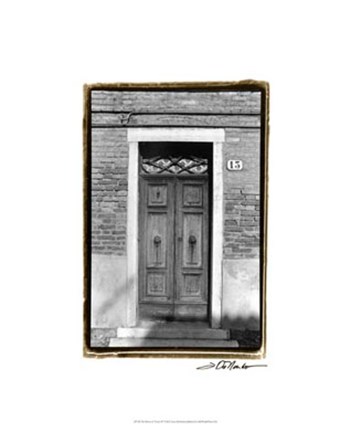 The Doors of Venice IV by Laura Denardo art print