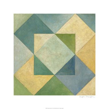 Quilted Abstract IV by Megan Meagher art print