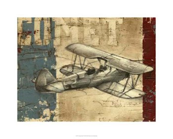 Vintage Aircraft I by Ethan Harper art print