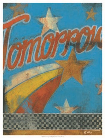 Tomorrow Inspires by Norman Wyatt Jr. art print