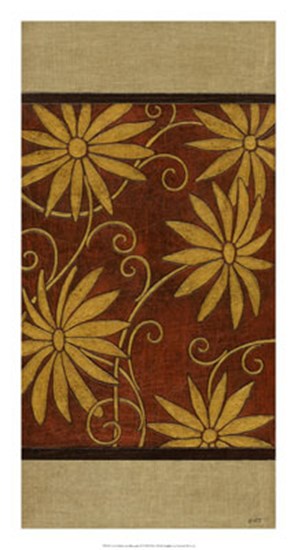 God Daisies on Mahogany II by Norman Wyatt Jr. art print