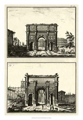 The Arch of Constantine by Denis Diderot art print
