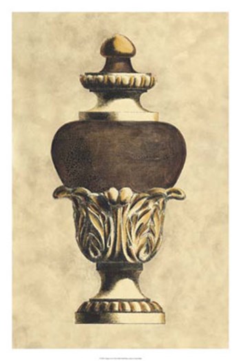 Vintage Urn I by Vision Studio art print