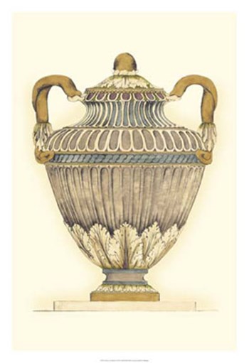 Dusty Urn Sketch I by Jennifer Goldberger art print