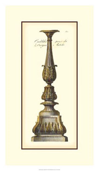 Antique Candlestick IV by Vision Studio art print