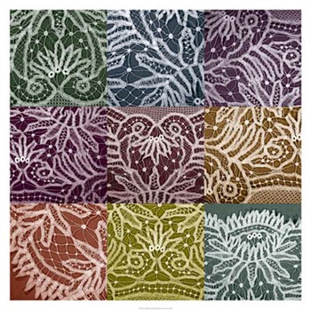 Lace Sampler by Renee Stramel art print