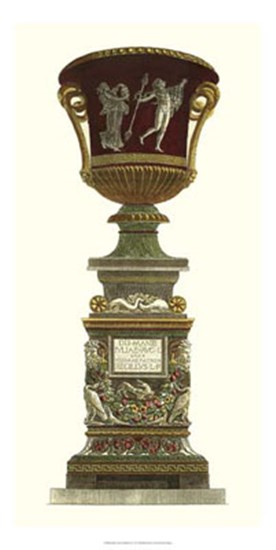 Vase on Pedestal II by Giovanni Battista Piranesi art print