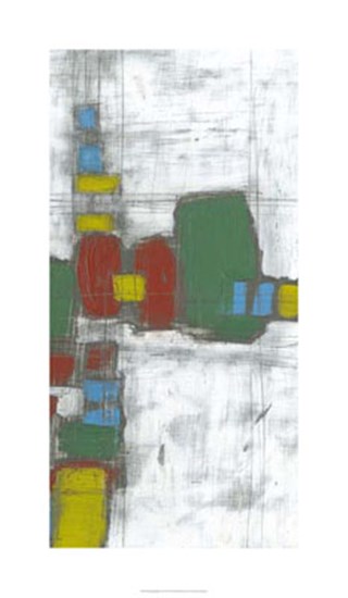 Building Blocks II by Jennifer Goldberger art print