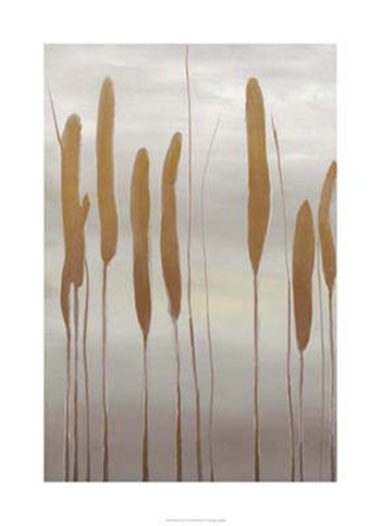 Reeds and Leaves II by Jennifer Goldberger art print