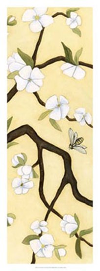 Eastern Blossom Triptych II by Megan Meagher art print