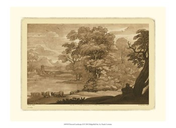 Pastoral Landscape II by Claude Lorrain art print