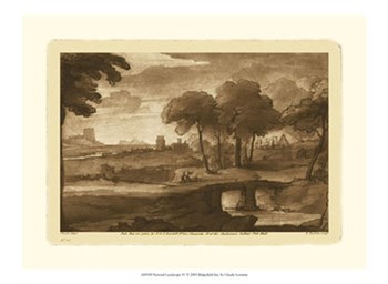 Pastoral Landscape IV by Claude Lorrain art print