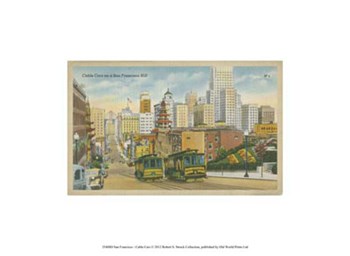 San Francisco- Cable Cars art print