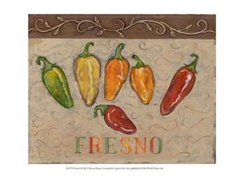 Fresno by Theresa Kasun art print