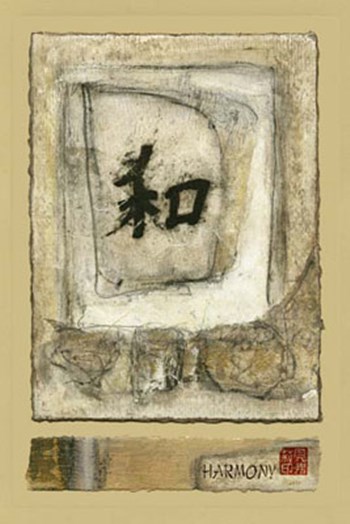 Mini-Chinese Series-Harmony III by Mauro art print