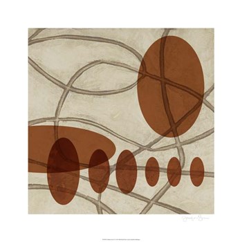 Earthen Ovals II by Jennifer Goldberger art print