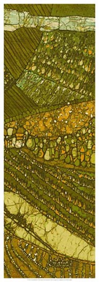 Vineyard Batik II by Andrea Davis art print