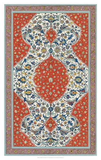 Non-Embellish Persian Ornament II by Vision Studio art print