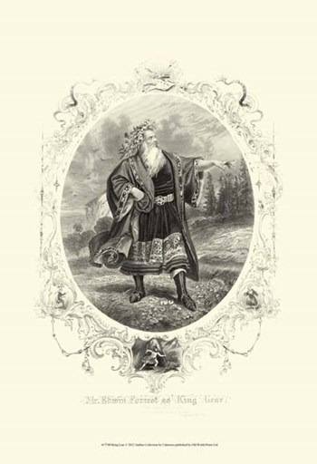 King Lear art print