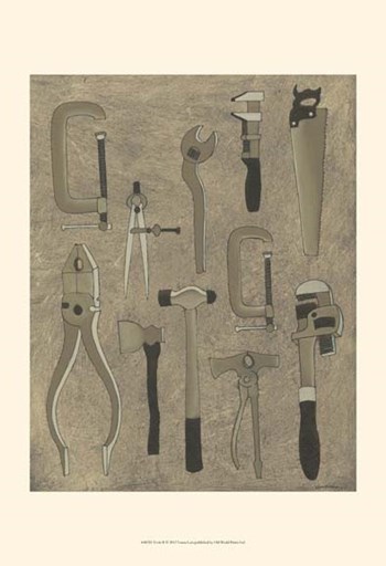 Tools II by Vanna Lam art print