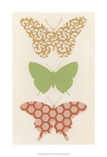 Butterfly Patterns III by June Erica Vess art print
