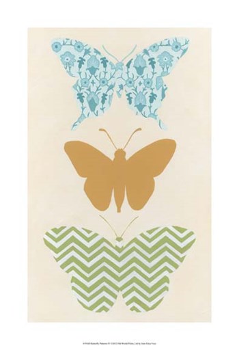 Butterfly Patterns IV by June Erica Vess art print