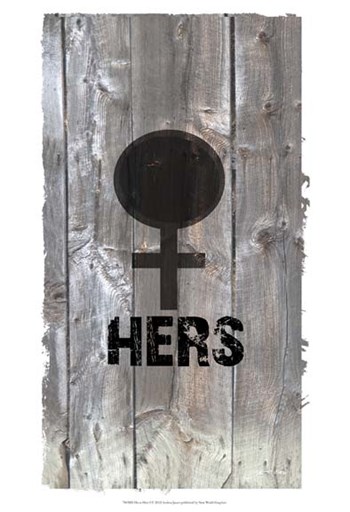 His-n-Hers I by Andy James art print