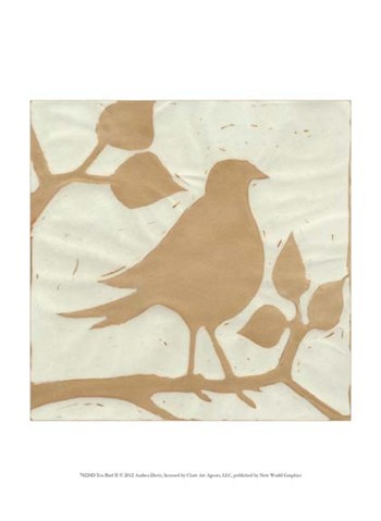 Tea Bird II by Andrea Davis art print