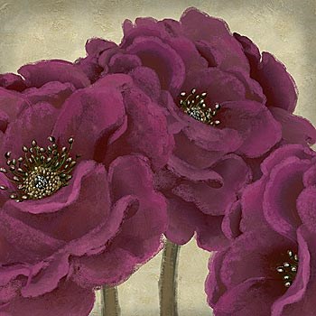 Peony Dusk II by Linda Wood art print