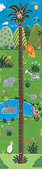 Jungle Growth Chart by Sophie Harding art print