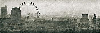 London Landmarks by Pete Kelly art print