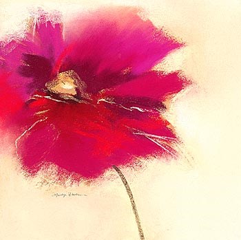 Poppy Power II by Marilyn Robertson art print