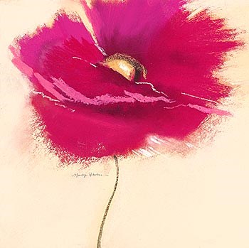 Poppy Power III by Marilyn Robertson art print