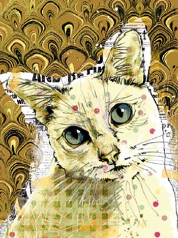 Poppet Cat III by Ken Hurd art print