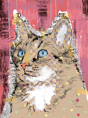 Poppet Cat IV by Ken Hurd art print