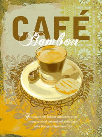 Cafe Bombon by Ken Hurd art print