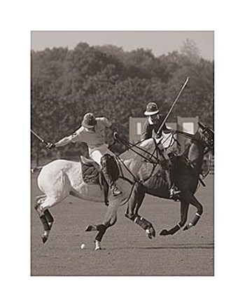 Polo In The Park I by Ben Wood art print