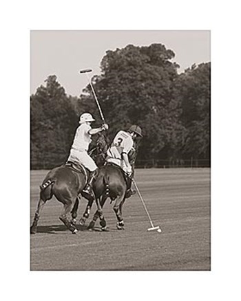 Polo In The Park II by Ben Wood art print