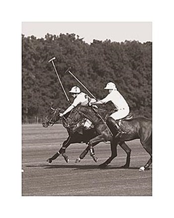 Polo In The Park III by Ben Wood art print