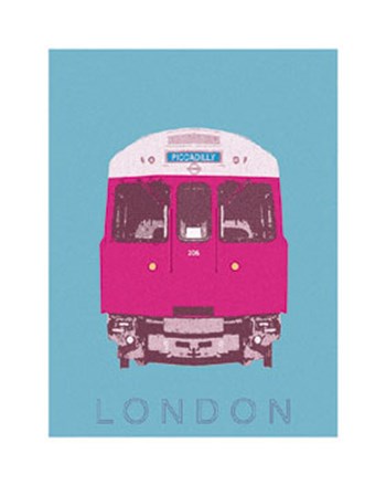 London Transport III by Ben James art print