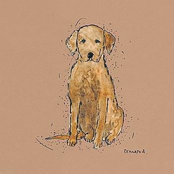 Doggy Tales VI by Clare Ormerod art print