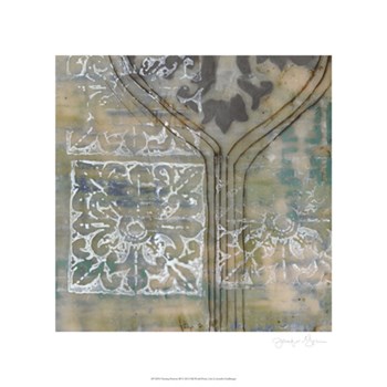 Floating Patterns III by Jennifer Goldberger art print