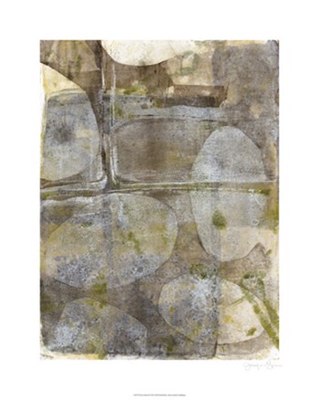 River Rock III by Jennifer Goldberger art print