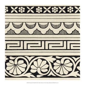 Ornamental Tile Motif III by Vision Studio art print